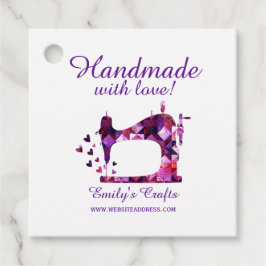 Handgjorda med sybåtar av Kärlek Gåvor Etiketter