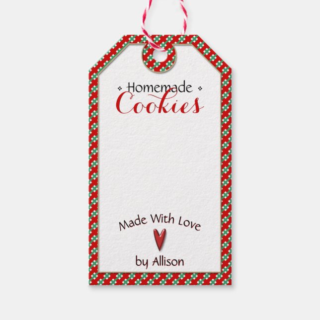 Handgjorda och hemgjorda ・ Cookies | Båtar ・ Till  Presentetikett (Framsidan)