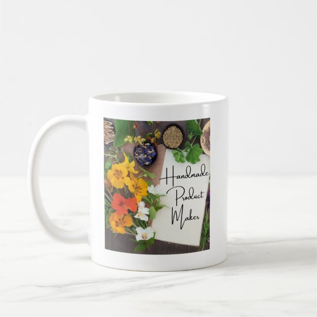 Handgjorda produkter kaffemugg (Vänster)