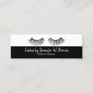 Handgjorda Strip Lash Hantverkare Mini Visitkort