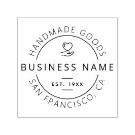 Handgjorda varor | Anpassningsbar Business Namn & Självfärgande Stämpel