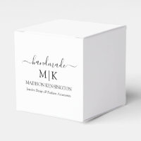 Handgjort monogram eller lägg till Logotyp - mindr
