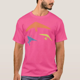 Handgliding Gliding Paragliding Sport Team Flies T Shirt