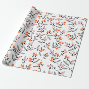 Handhäftning Embroidery Seamless mönster med liber Presentpapper