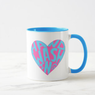 Handhand Tvättar hand Mugg