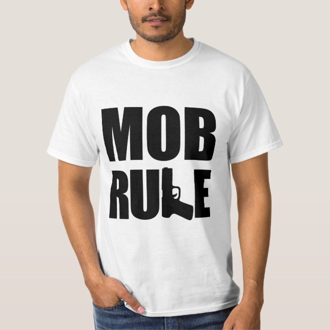 HandhandsGun för mobster T-shirt (Framsida)