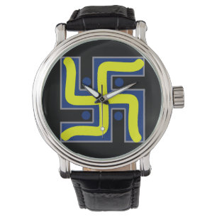 Handhead Swastika Hindu lycka till / Sports Watch Armbandsur