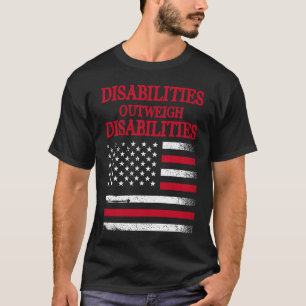 Handicap Humor Disabled Survivor Warrior 1 T Shirt