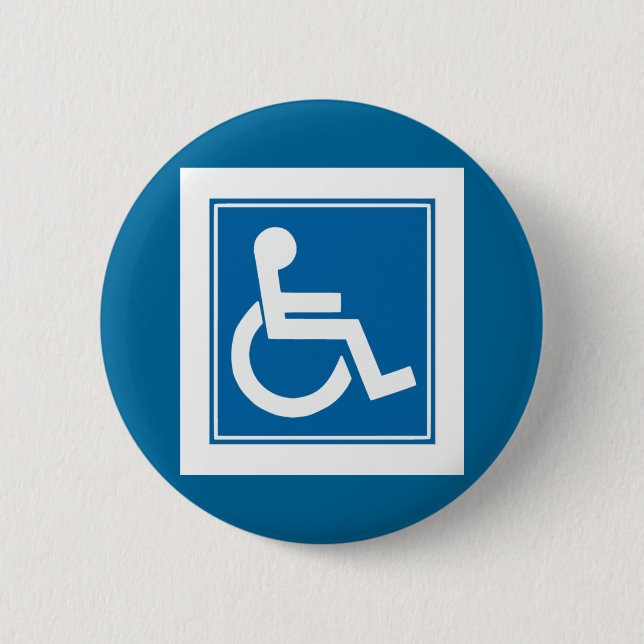 Handicap-tecken Knapp (Framsida)