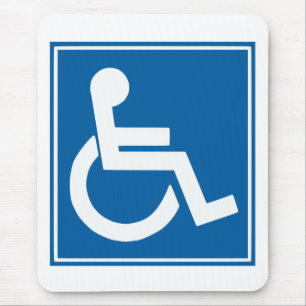 Handicap-tecken Musmatta