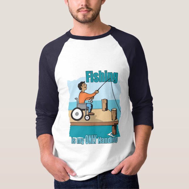 Handicap Wheeldog Fishing Tee (Framsida)