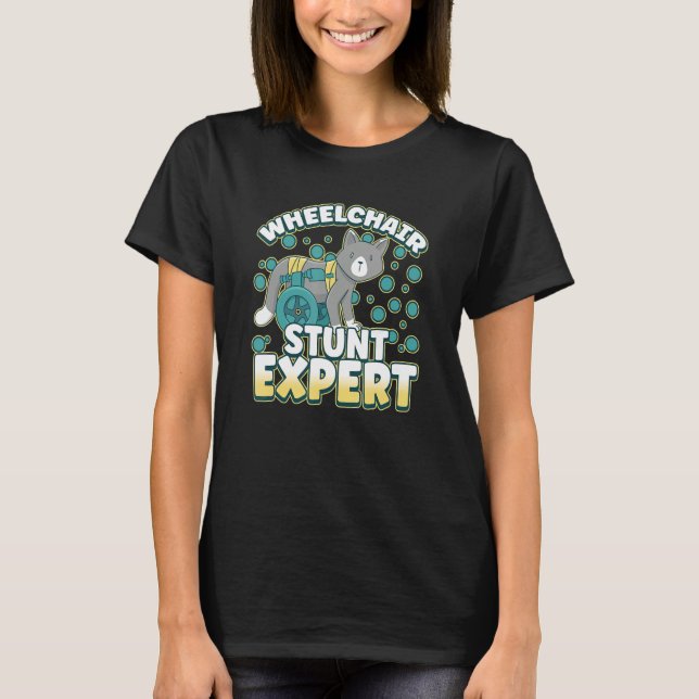 Handicap Wheelstol för en amputation Survivor 2 T Shirt (Framsida)