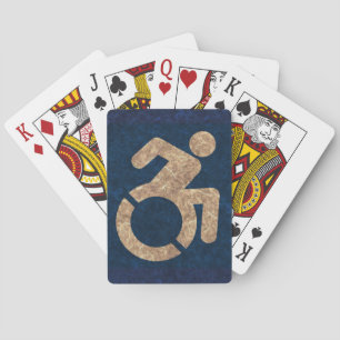 Handicated Textured Casinokort