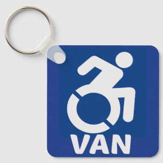 Handicfied Van Modern Nyckelring