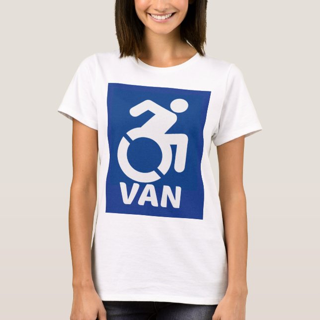 Handicfied Van Modern T Shirt (Framsida)