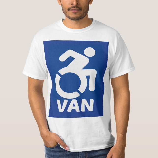 Handicfied Van Modern T Shirt (Framsida)