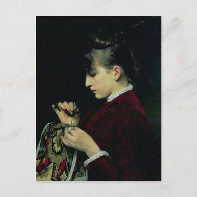 Handicraft, 1887 vykort (Framsida)