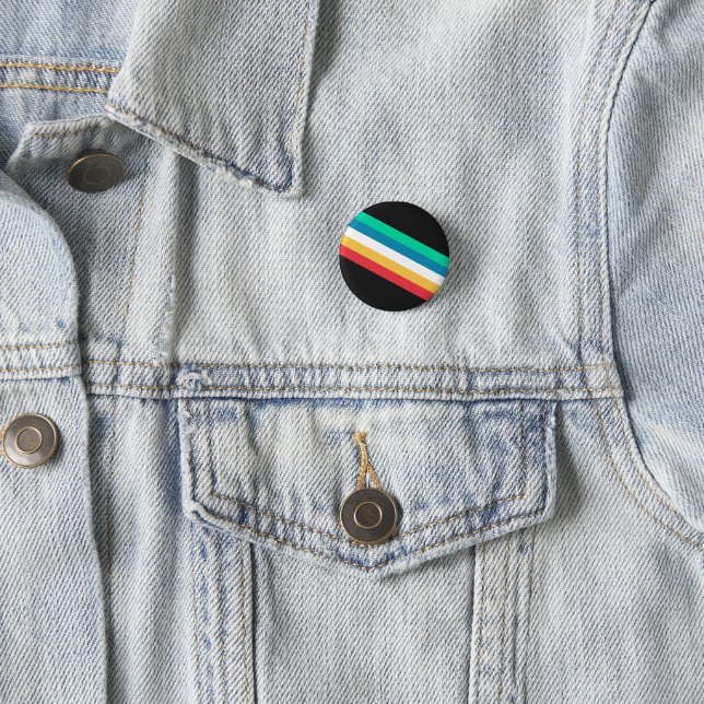 Handikapp Pride Month Flagga Knapp (In Situ)