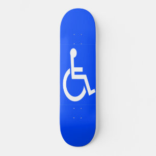 Handikapp Skateboard skylt
