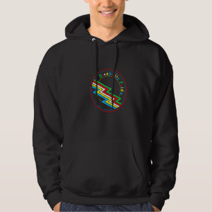 Handikapp Stolt Flagg Handikapp Månad Handikapp Me Hoodie