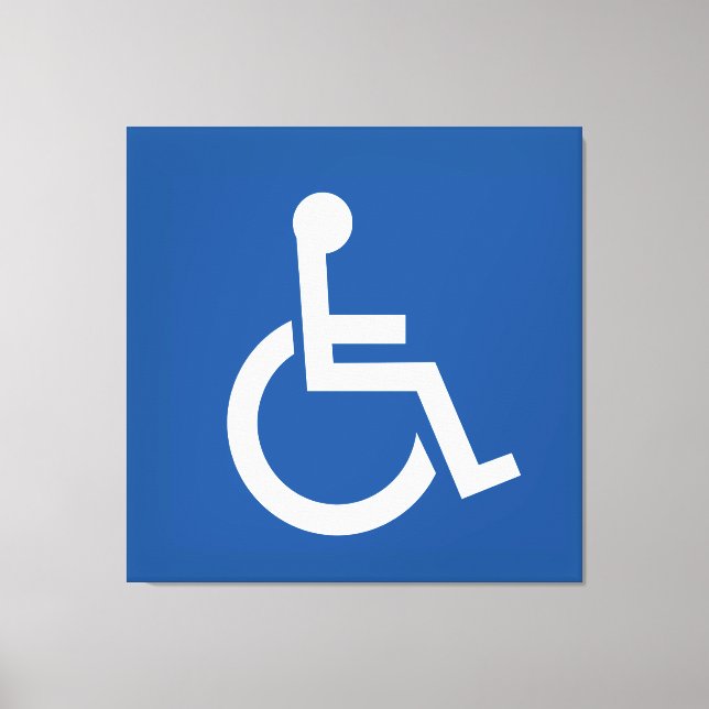 handikappad canvastryck (Framsida)