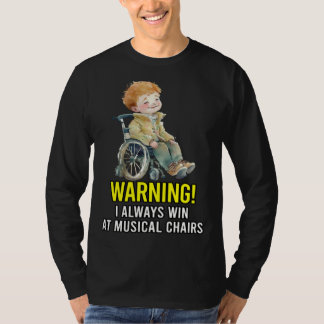 Handikappad Funktionshindrad Amputerad Rullstol H T Shirt
