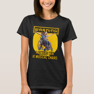 Handikappad Funktionshindrad Amputerad Rullstol H T Shirt