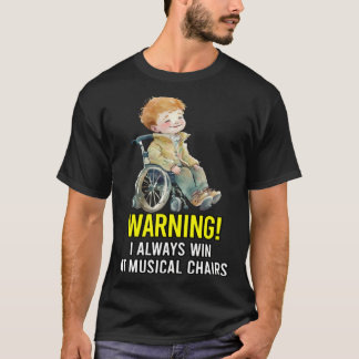 Handikappad Funktionshindrad Amputerad Rullstol H T Shirt