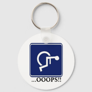 HANDIKAPPAD KEYCHAIN NYCKELRING