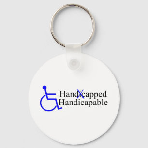 Handikappade Handicapable 2 Nyckelring