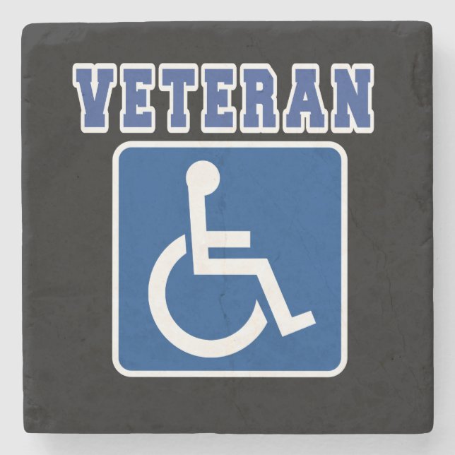 Handikappade Veteran Stenunderlägg (Framsidan)