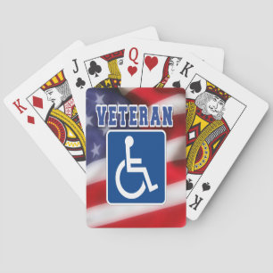 Handikappade Veteran USA Casinokort