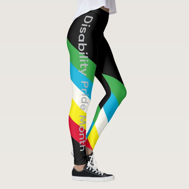 Handikappets stolthet månad leggings (Höger)