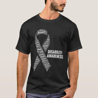 Handikappmedvetenhet Respekt för Access Care-advok T Shirt