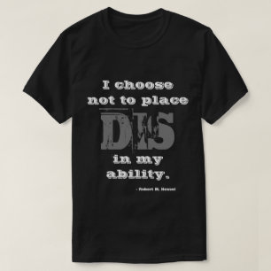 HandikappmedvetenhetT-tröja T-shirt