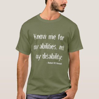 HandikappmedvetenhetT-tröja T-shirt