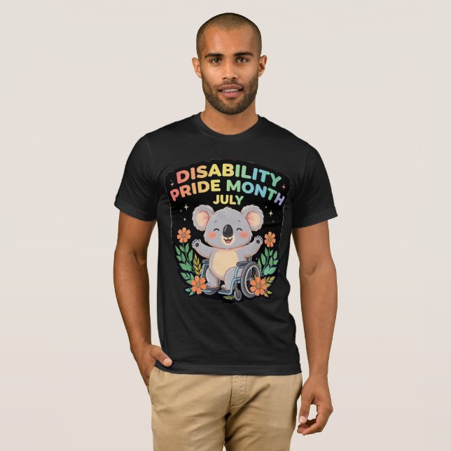 Handikappsstolthet T Shirt (Hel framsida)