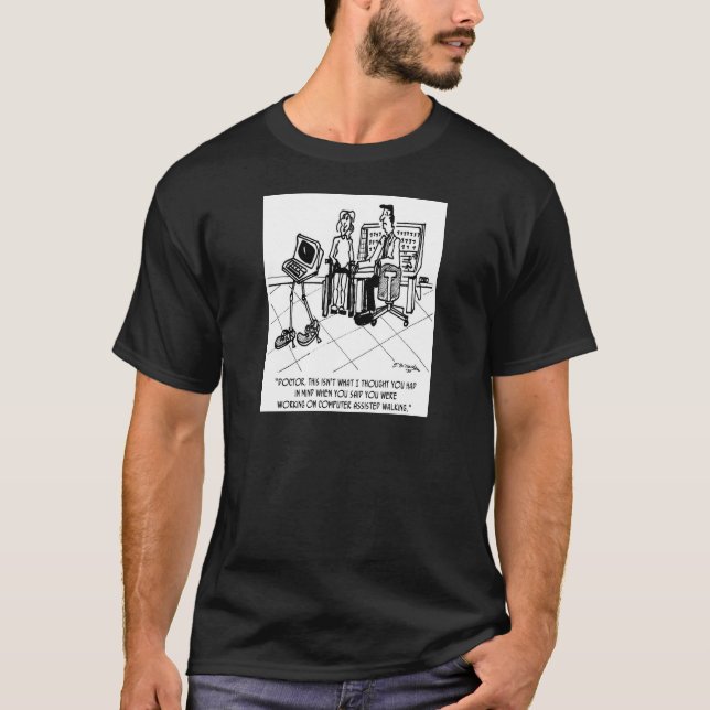 Handikapptecknad 1795 tee shirt (Framsida)