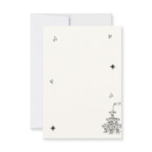 Handillustrerat champagnetorn Retro foto