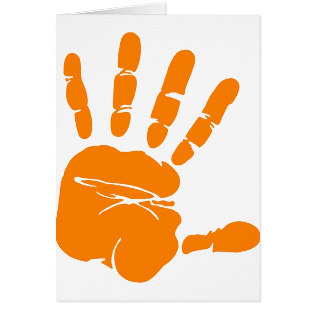 Handintryck Hälsningskort (Framsidan)