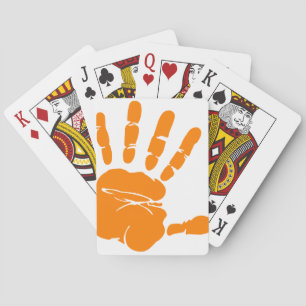 Handintryck Spelkort
