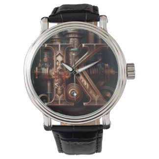 Handklocka K brev Armbandsur