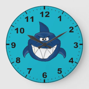 Handklockor för Shark design Stor Klocka