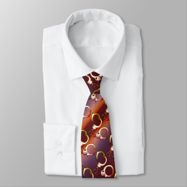 Handklovar Neck Tie Slips (Bunden)