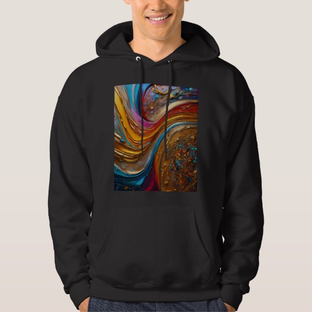 handkonst hoodie (Framsida)