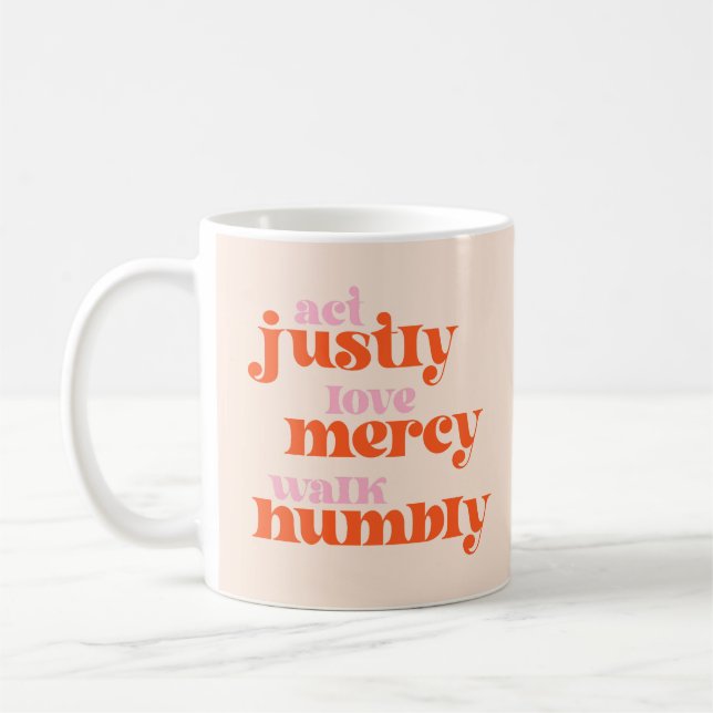 Handla endast, Kärlek Mercy, Walk Humly (modet för Kaffemugg (Vänster)