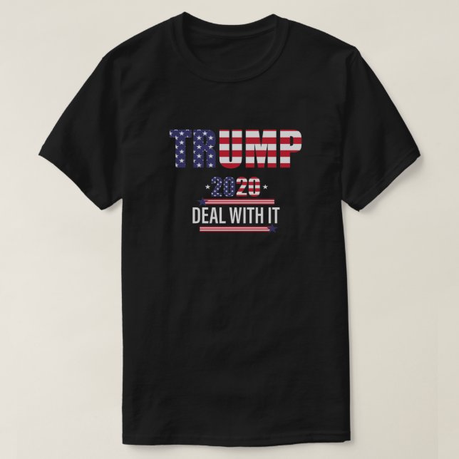 Handla med den trumpan 2020 t shirt (Design framsida)
