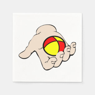 Handla med juggling Boll Pappra blöjor Pappersservett