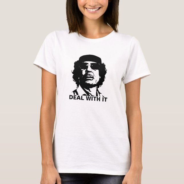 Handla med Muammar Gaddafi Tröja (Framsida)