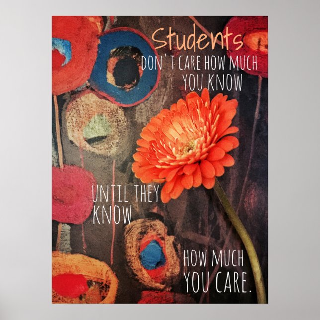 Handla med vårdlärare Poster (Framsidan)